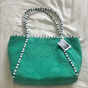 Roller Rabbit x Target Green Tote Bag